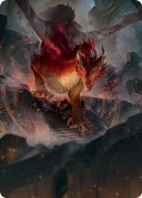 Red Dragon Art Card (81) [Art Series: Adventures in the Forgotten Realms]