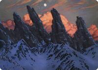 Mountain (59/81) Art Card (59) [Art Series: Adventures in the Forgotten Realms]