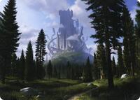 Forest (61/81) Art Card (61) [Art Series: Adventures in the Forgotten Realms]