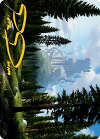 Forest (61/81) Art Card (Gold-Stamped Signature) (61) [Art Series: Adventures in the Forgotten Realms]