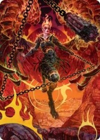Zariel, Archduke of Avernus Art Card (77) [Art Series: Adventures in the Forgotten Realms]