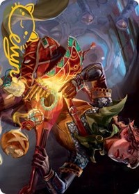 Bag of Holding Art Card (Gold-Stamped Signature) (44) [Art Series: Adventures in the Forgotten Realms]