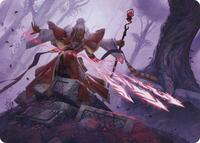 Magic Missile Art Card (48) [Art Series: Adventures in the Forgotten Realms]
