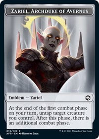 Emblem - Zariel, Archduke of Avernus (19) [Adventures in the Forgotten Realms]
