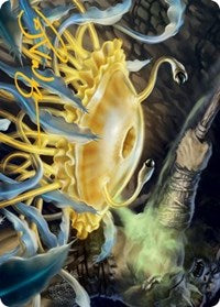 Flumph Art Card (Gold-Stamped Signature) (12) [Art Series: Adventures in the Forgotten Realms]