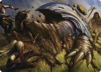 Bulette Art Card (16) [Art Series: Adventures in the Forgotten Realms]