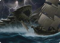 Dragon Turtle Art Card (10) [Art Series: Adventures in the Forgotten Realms]