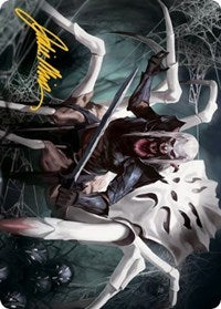 Drider Art Card (Gold-Stamped Signature) (17) [Art Series: Adventures in the Forgotten Realms]