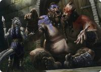 Ettin Art Card (13) [Art Series: Adventures in the Forgotten Realms]
