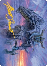 Frost Giant Art Card (Gold-Stamped Signature) (5) [Art Series: Adventures in the Forgotten Realms]
