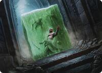 Gelatinous Cube Art Card (7) [Art Series: Adventures in the Forgotten Realms]
