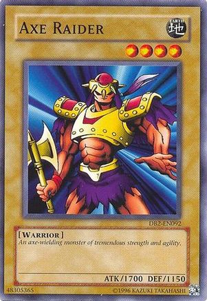 Axe Raider (DB2-EN092) - Dark Beginning 2 Unlimited