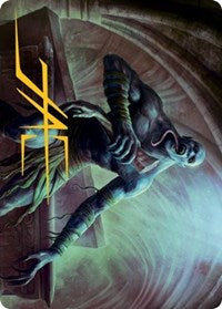 Ghoul Art Card (Gold-Stamped Signature) (18) [Art Series: Adventures in the Forgotten Realms]