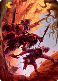 Goblin Art Card (Gold-Stamped) (24) [Art Series: Adventures in the Forgotten Realms]