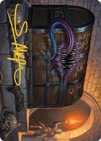 Mimic Art Card (Gold-Stamped Signature) (27) [Art Series: Adventures in the Forgotten Realms]