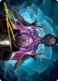 Mind Flayer Art Card (Gold-Stamped Signature) (2) [Art Series: Adventures in the Forgotten Realms]