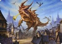 Tarrasque Art Card (19) [Art Series: Adventures in the Forgotten Realms]