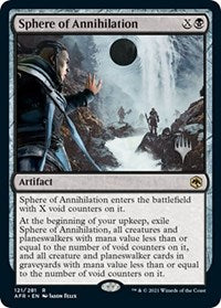 Sphere of Annihilation (121) [Promo Pack: Adventures in the Forgotten Realms]