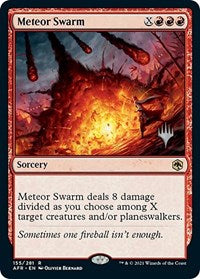 Meteor Swarm (155) [Promo Pack: Adventures in the Forgotten Realms]