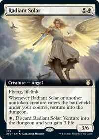 Radiant Solar (Extended Art) (278) [Commander: Adventures in the Forgotten Realms]