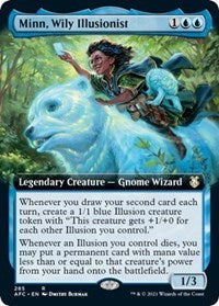 Minn, Wily Illusionist (Extended Art) (285) [Commander: Adventures in the Forgotten Realms]