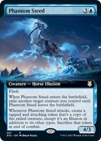 Phantom Steed (Extended Art) (287) [Commander: Adventures in the Forgotten Realms]