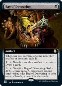 Bag of Devouring (Extended Art) (290) [Commander: Adventures in the Forgotten Realms]