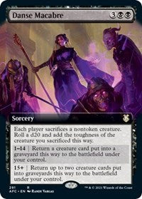 Danse Macabre (Extended Art) (291) [Commander: Adventures in the Forgotten Realms]