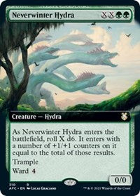 Neverwinter Hydra (Extended Art) (310) [Commander: Adventures in the Forgotten Realms]