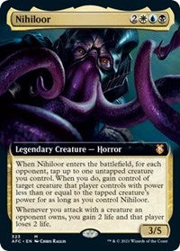 Nihiloor (Extended Art) (323) [Commander: Adventures in the Forgotten Realms]