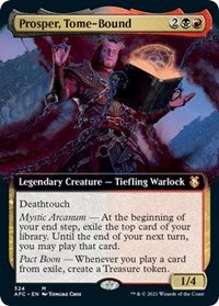 Prosper, Tome-Bound (Extended Art) (324) [Commander: Adventures in the Forgotten Realms]