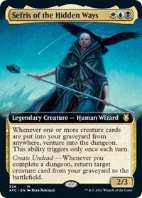 Sefris of the Hidden Ways (Extended Art) (326) [Commander: Adventures in the Forgotten Realms]