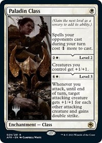 Paladin Class (29) [Promo Pack: Adventures in the Forgotten Realms]