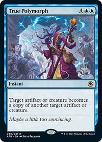True Polymorph (80) [Promo Pack: Adventures in the Forgotten Realms]
