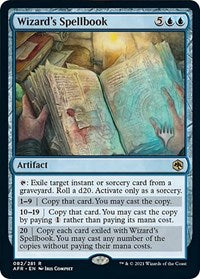 Wizard's Spellbook (82) [Promo Pack: Adventures in the Forgotten Realms]