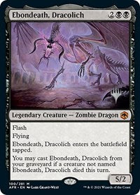 Ebondeath, Dracolich (100) [Promo Pack: Adventures in the Forgotten Realms]