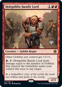 Hobgoblin Bandit Lord (147) [Promo Pack: Adventures in the Forgotten Realms]