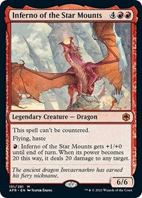 Inferno of the Star Mounts (151) [Promo Pack: Adventures in the Forgotten Realms]
