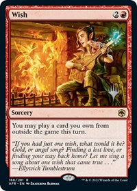 Wish (166) [Promo Pack: Adventures in the Forgotten Realms]