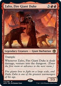 Zalto, Fire Giant Duke (171) [Promo Pack: Adventures in the Forgotten Realms]