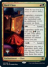 Bard Class (217) [Promo Pack: Adventures in the Forgotten Realms]