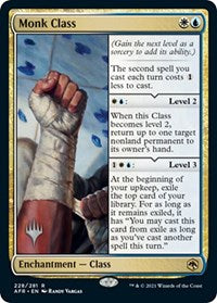 Monk Class (228) [Promo Pack: Adventures in the Forgotten Realms]