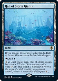 Hall of Storm Giants (257) [Promo Pack: Adventures in the Forgotten Realms]