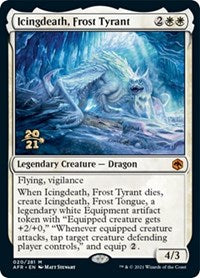 Icingdeath, Frost Tyrant (20) [Prerelease Cards]