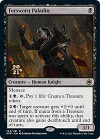 Forsworn Paladin (104) [Prerelease Cards]