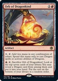 Orb of Dragonkind (157) [Prerelease Cards]