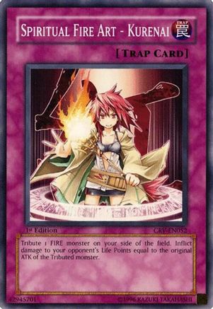 Spiritual Fire Art - Kurenai (CRV-EN052) - Cybernetic Revolution 1st Edition