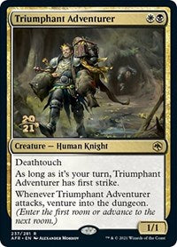 Triumphant Adventurer (237) [Prerelease Cards]