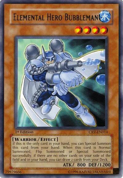 Elemental Hero Bubbleman (CRV-EN014) [Cybernetic Revolution]