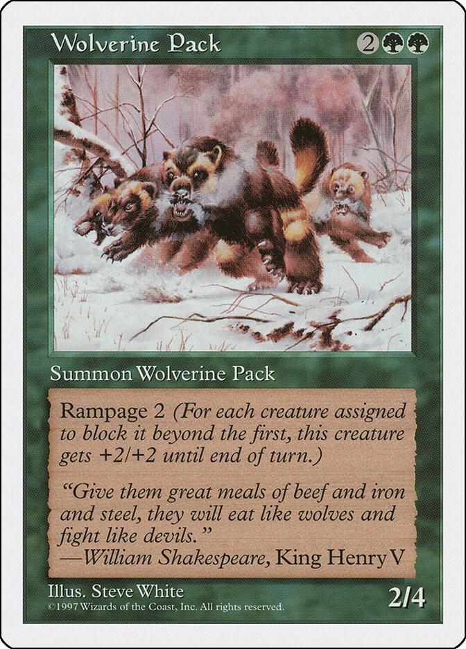 Wolverine Pack [Fifth Edition]